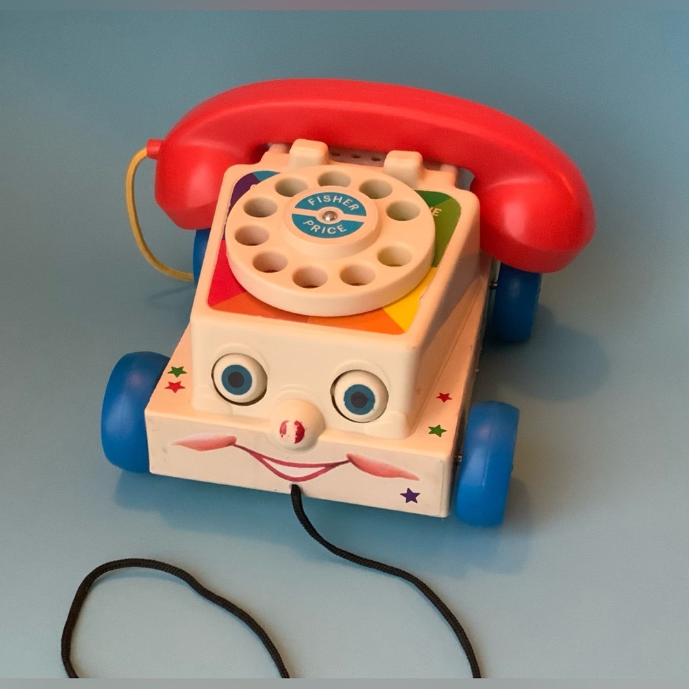 Classic Fisher-Price Pull-Along Toy Phone